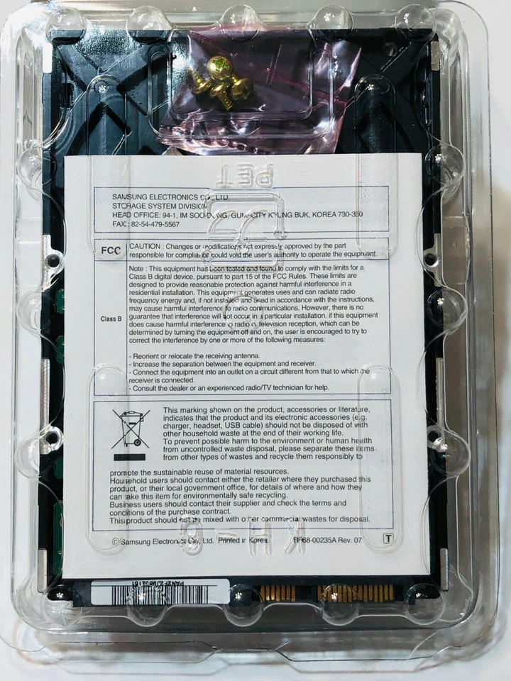 Samsung HD155UI (SpinPoint F4EG) 1.5TB  3.5" 5400 RPM Hard Drive - Image 2 of 2