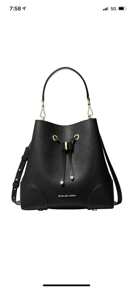 Michael kors mercer gallery sales convertible bucket shoulder bag