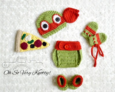crochet ninja turtle outfit