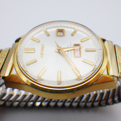 時計 SEIKO Seikomatic DIASHOCK 26JEWELS AT Vintage 1960s Seiko Seikomatic Daydater Automatic Watch