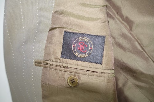£3150 SAN CARLO BY SAINT ANDREWS 6XL HAND SEWN SUIT UK 52S IT 62S 42W ITALY - Picture 12 of 24
