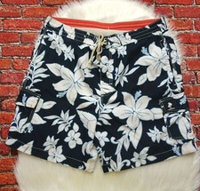 Caribbean Palms Swimwear Men's Board Swim Surf Shorts Trunks Beach Floral S