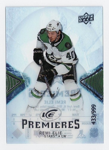2017-18 Upper Deck Ice Rookie Premieres /1299 /999 /499 /249 /99 Pick From List - Picture 34 of 82