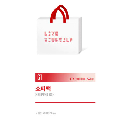 shopper bag bts