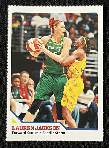 2010 SI Kids LAUREN JACKSON Sports Card, Seattle Storm Forward Center/ WNBA #517