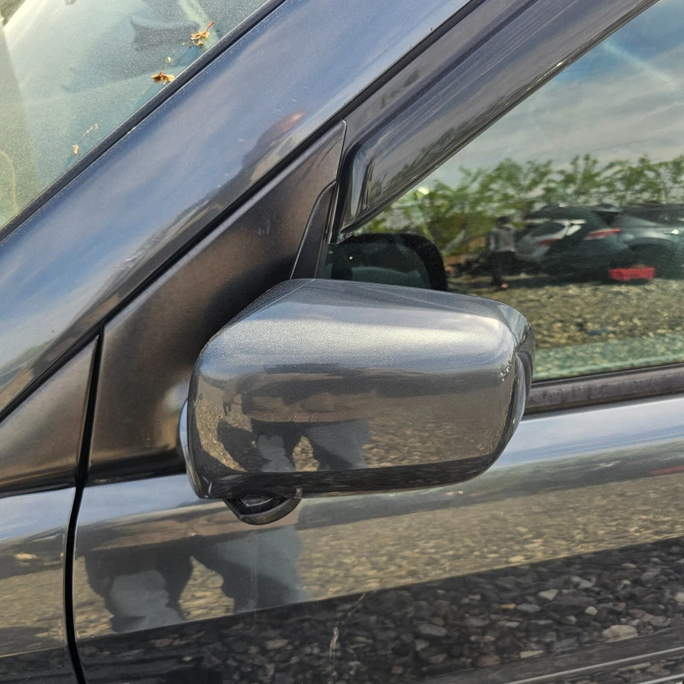 Espejo de puerta Honda Pilot 2003-2007 gris lado del pasajero plegable OEM pintado eléctrico Foto 4 de 4