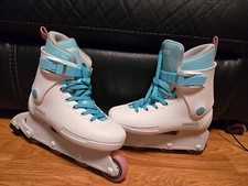 Impala Lightspeed Inline Skate - White/Blue Size 10