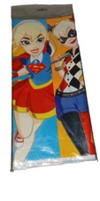 DC SUPER HERO GIRLS Table Cover 96" X 54" Party Decoration DesignWare NEW