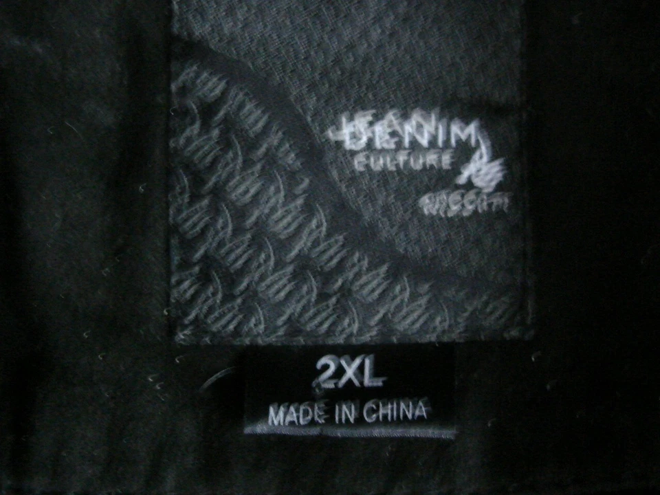 Al Wissam Black Leather w/Knit Sleeves Men's Bomber Jacket  Rare Varsity Sz. 2XL - Image 4 of 4