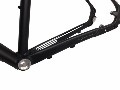2016 Marin Gestalt 3 Alloy Gravel Frame 700c Tapered 142mm TA Black 6 Sizes NEW - Picture 4 of 14