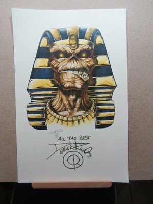 DEREK RIGGS Autographed 11