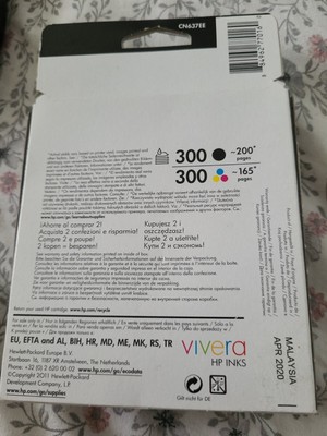 TRI-COLOUR INK CARTRIDGES 