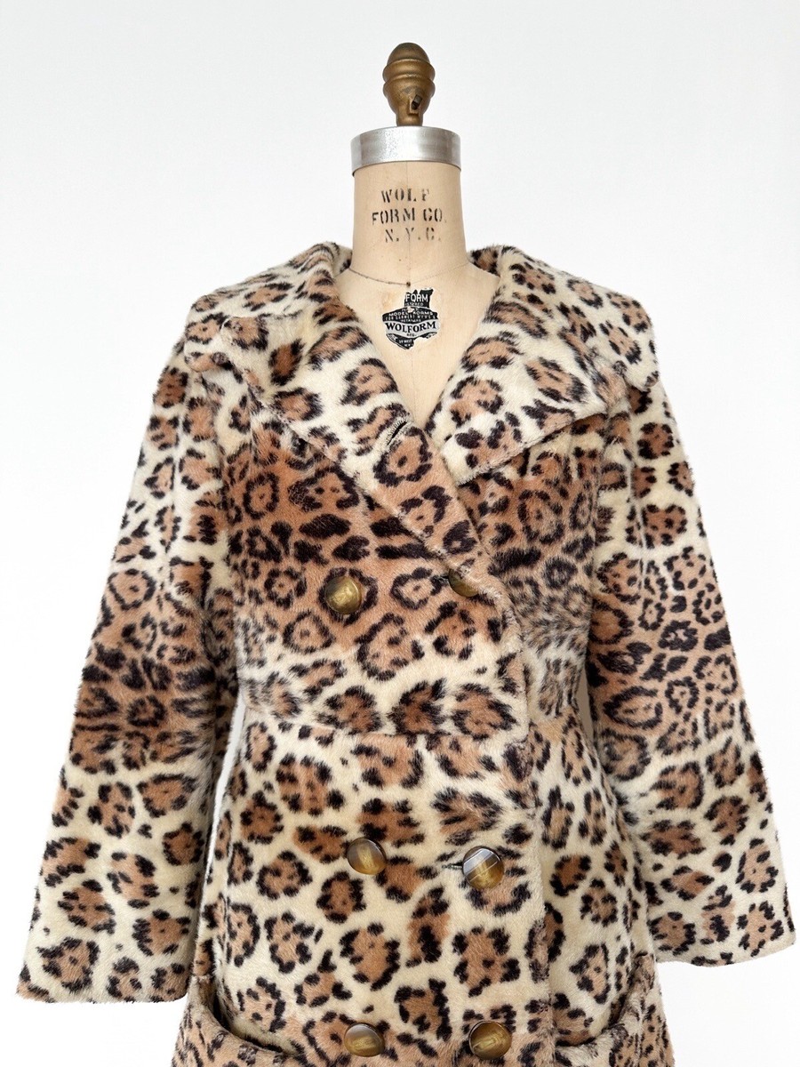 60's 70's Lady's Leopard Coat 【SWAHIRI】 - ジャケット・アウター 60's 70's Lady's Leopard Coat 【SWAHIRI】 - ジャケット・アウター