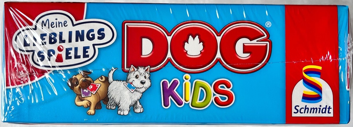 Juego De Cartas Dog Kids De Schmidt Spiele – Versión Infantil Del Clásico En Lata Metálica