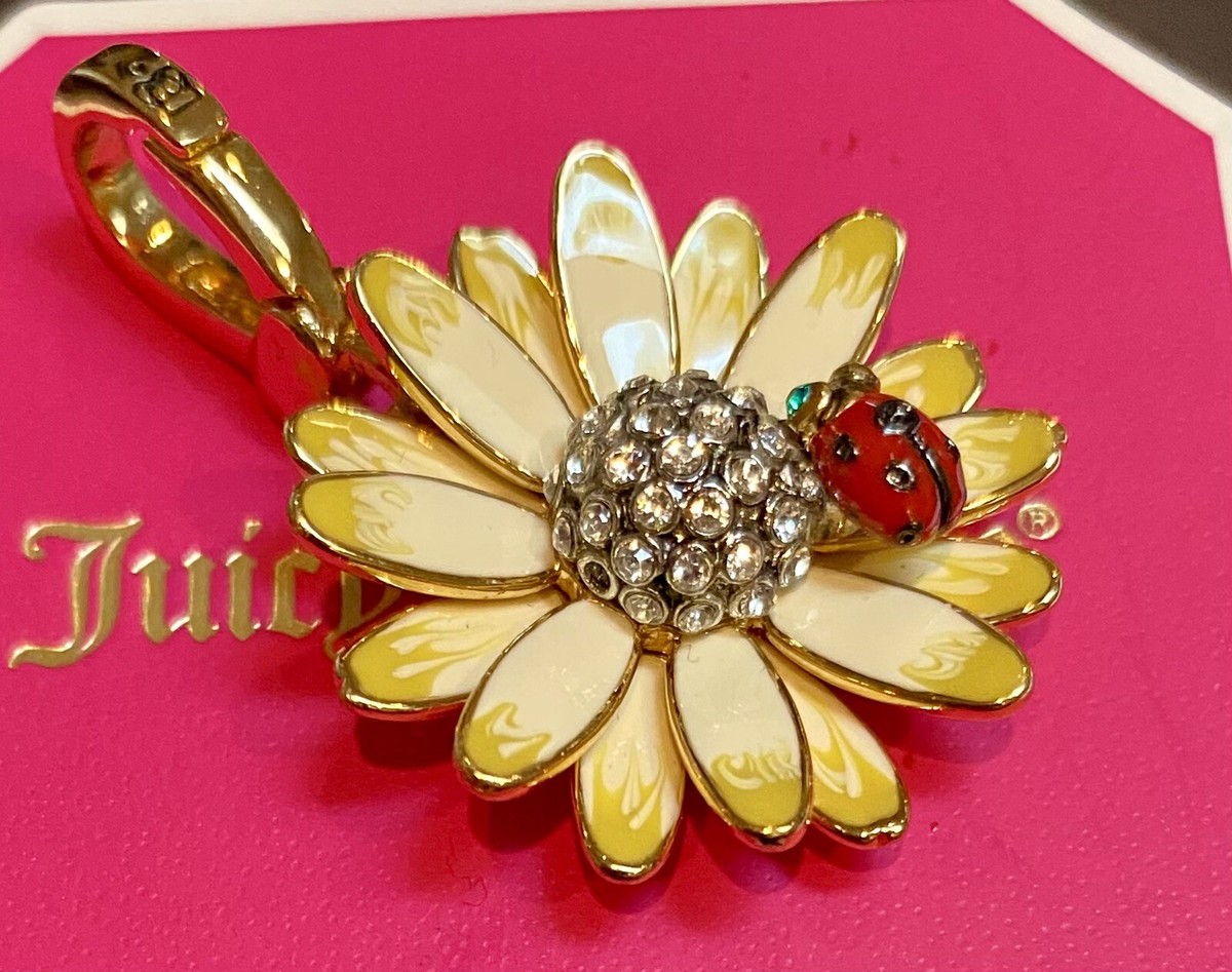 Juicy Couture Charm Daisy W/ladybug In Original Tagged Box
