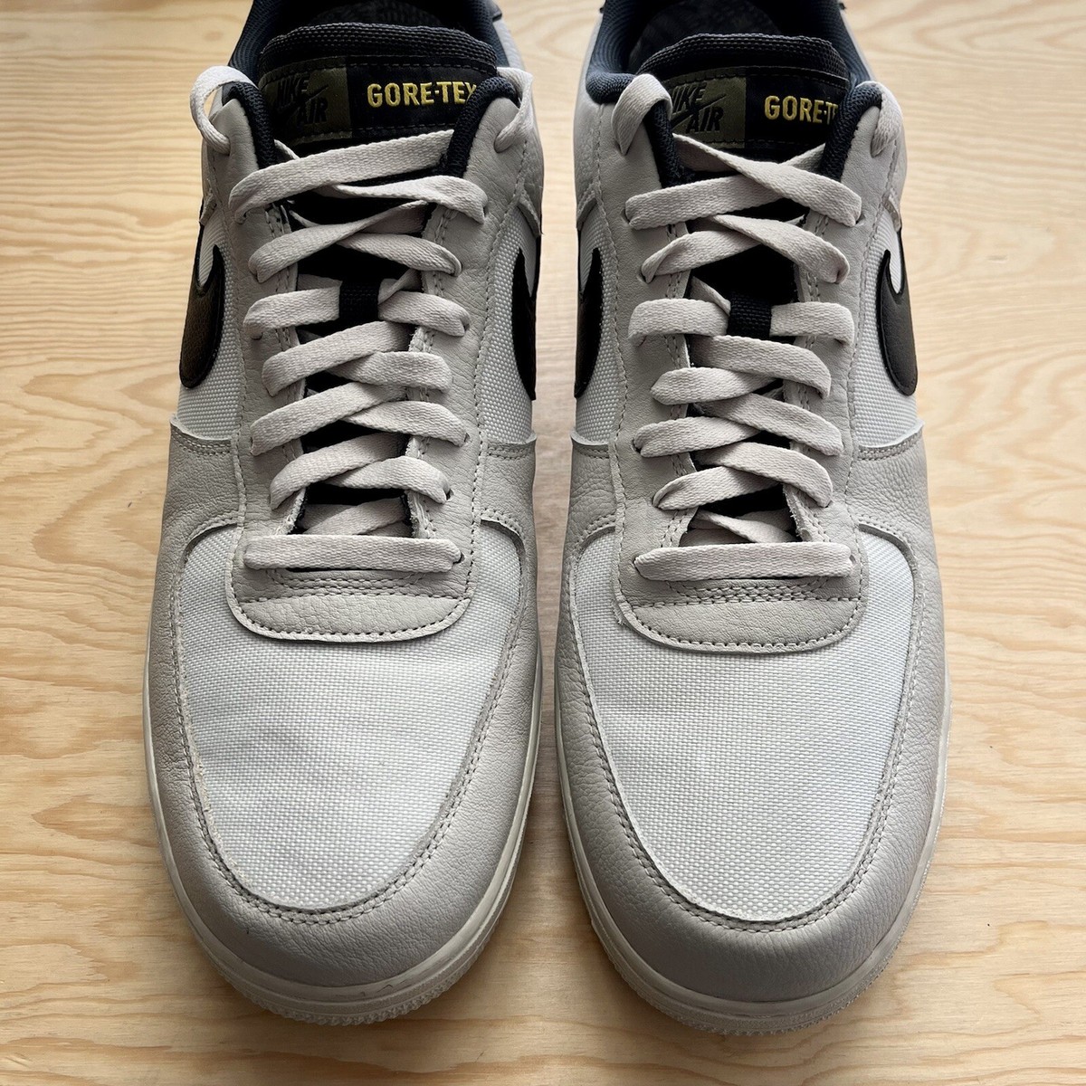 Nike Air Force 1 Gore-tex Light Bone Black Medium Olive Nike Air Force 1 Gore-tex Light Bone Black Medium Olive