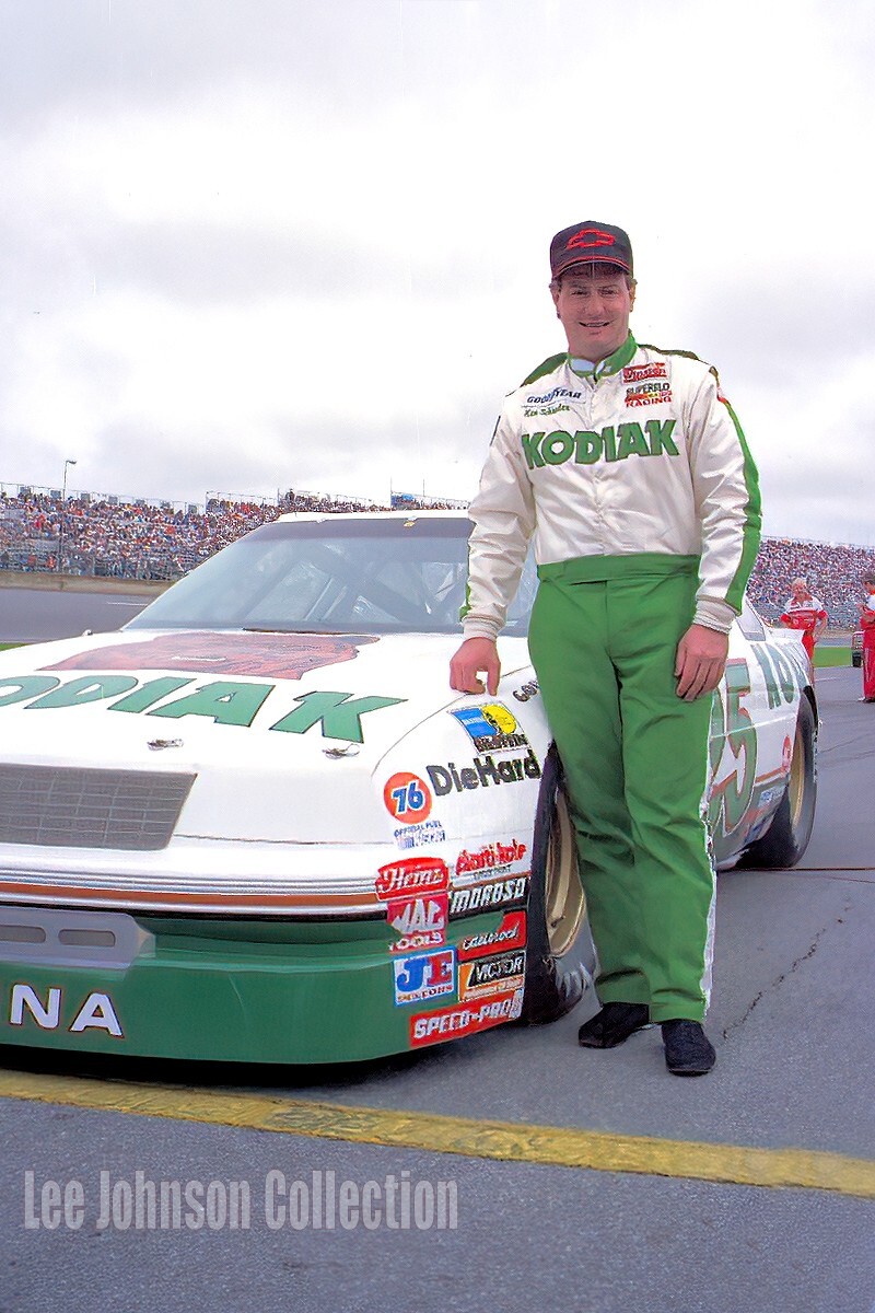 1990 Ken Schrader at Daytona - 4x6 photo - Free Shipping | eBay