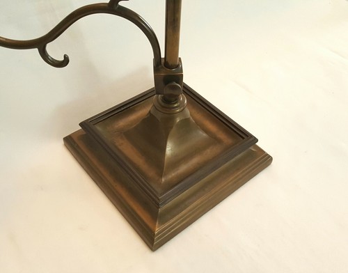A vintage 19th Century style three arm candelabra with fully adjustable branches - Picture 10 of 12