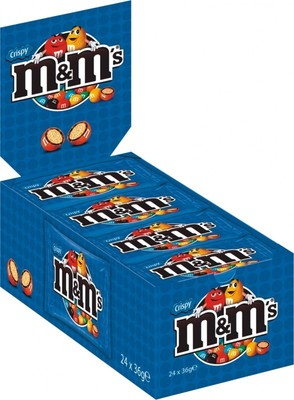 Mars m&m's crispy std bag 36g (5000159304238)