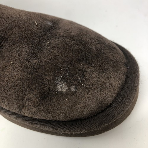 UGG 1002954 Womens Bailey Two Bow Suede Shearling Pull On Boots Size US 7 - Picture 4 of 7