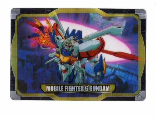 plastic card Mobile Fighter G Gundam anime God Gundam S3-21-498 - Picture 1 of 2