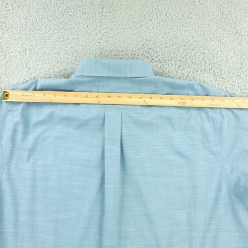 Roundtree & Yorke Shirt Mens XL Extra Large Blue Gold Label Business Office - Picture 11 of 15
