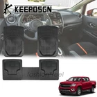 Car Truck Floor Mats Liner All Weather Waterproof Non-Slip for Chevy Colorado BK