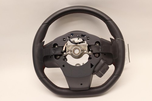 2022 SUBARU WRX DRIVER STEERING WHEEL LEATHER RED STITCH W/ SWITCHES OEM - Picture 10 of 19