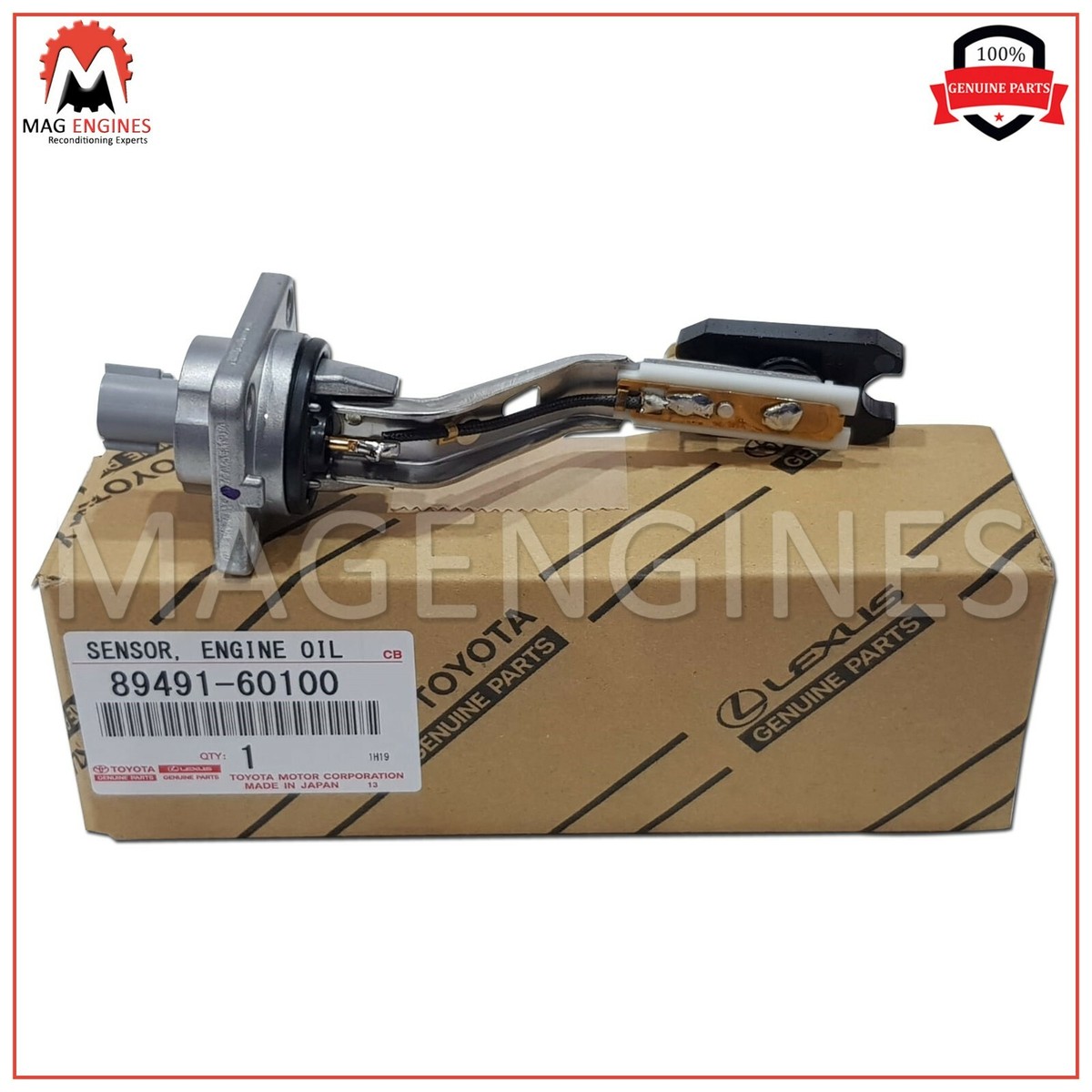 89491-60100 GENUINE OEM SENSOR, ENGINE OIL LEVEL 8949160100