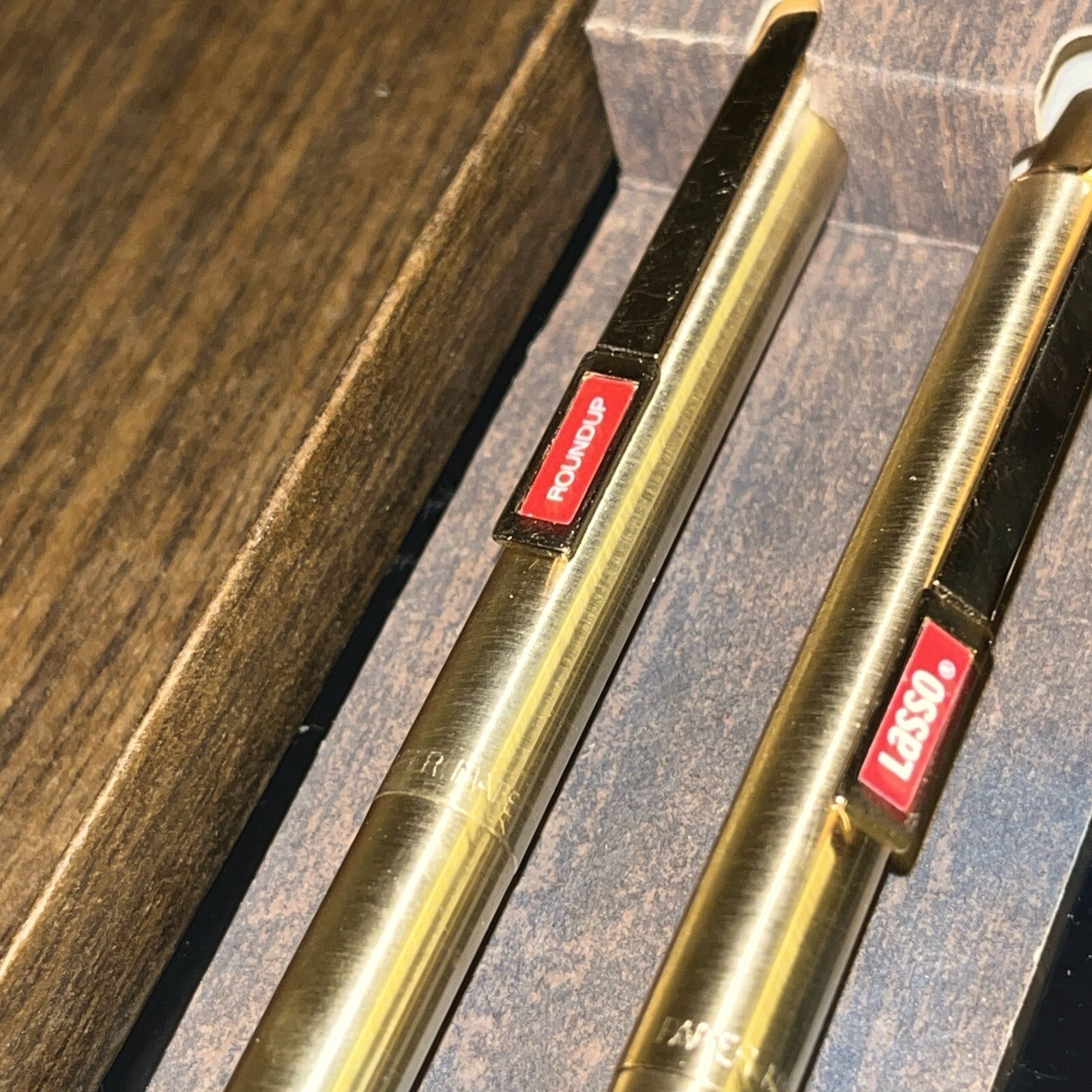 Vintage Paper Mate Ball-Point Pen & Pencil Set box- Roundup Lasso