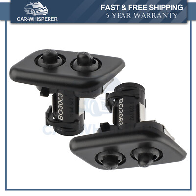 #ad Pair Headlight Washer Nozzle Front Both Sides for BMW E39 525i 528i 530i 540i M5 $27.59