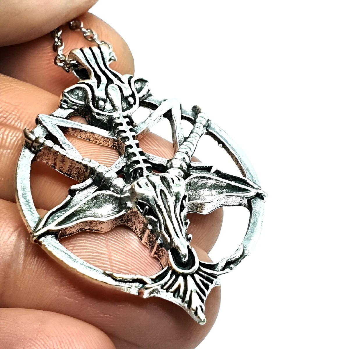 Sterling silver hotsell baphomet pendant