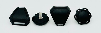 UNBRANDED UA STYLE FOOTBALL HELMET VISOR CLIPS, MULTIPLE COLORS, FULL SIZE