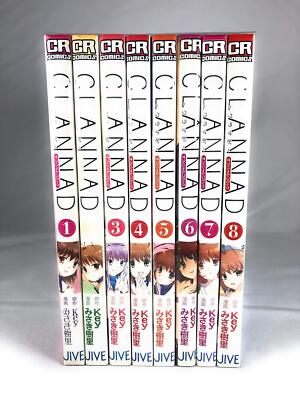 CLANNAD Official Comic Book Vol.1-8 Complete set Japanese Manga | eBay