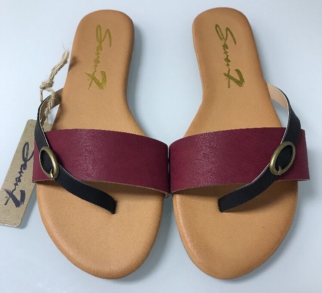 vegan slide sandals