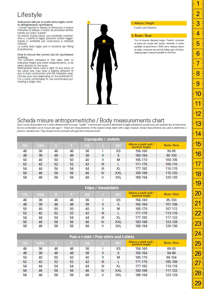 Ducati Corse Dc Mood T-Shirt Yellow New 2025 - Image 3 of 3