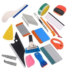 Vinyl Wrap Squeegee Car Application Film Installation Window Tint Tools Kit