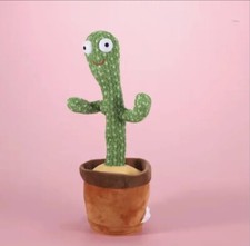 Tiktok Dancing Cactus Repeat Talking  Dancing  Singing Plush Cactus Kids Gifts