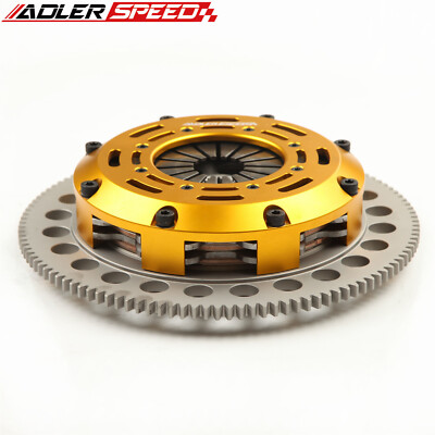 RACING CLUTCH TWIN DISC + FLYWHEEL KIT FOR 80-88 TOYOTA 4RUNNER PICKUP 22R 22RE 