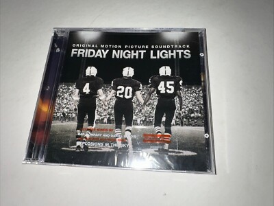Friday Night Lights Motion Picture Soundtrack CD Hype Sticker, Hair Crack, NIP