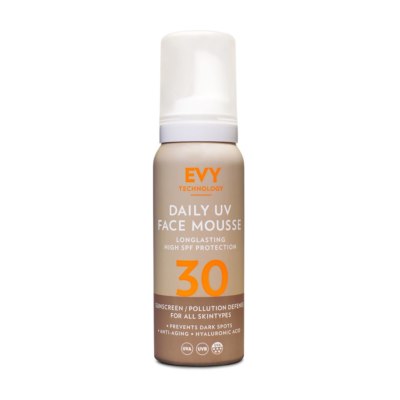 Evy Daily UV Face Mousse LSF30 Sonnencreme (75ml) Anti-Pigmentierung/Alter | KOSTENLOSER VERSAND