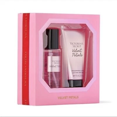 Neu Victoria's Secret Velvet Petals Mini Körperpflege & Lotion Duo - Bild 1 von 3