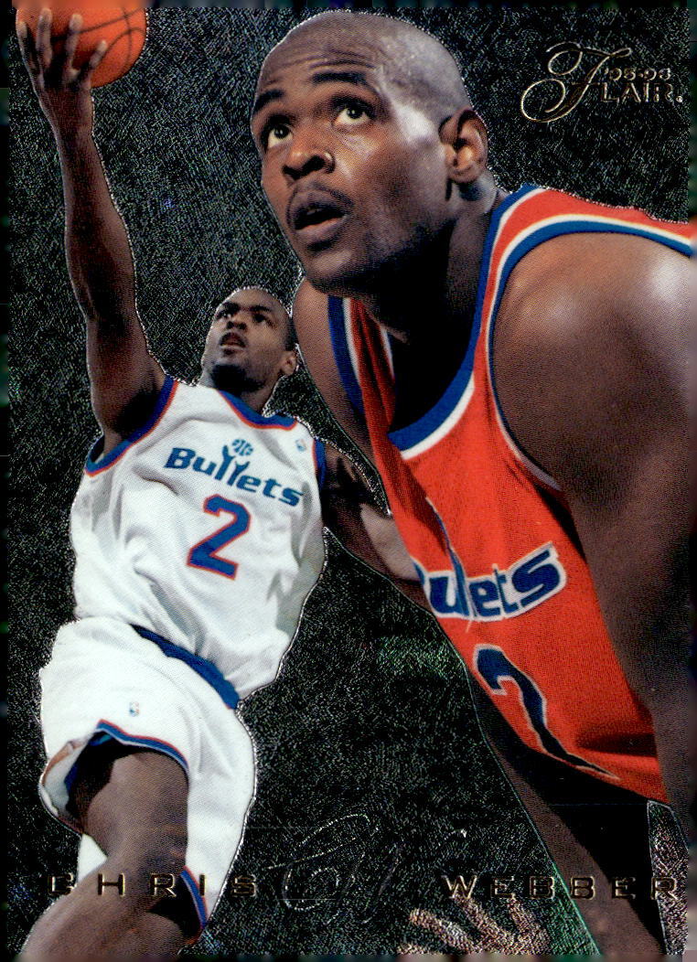 1995 Flair Chris Webber #148