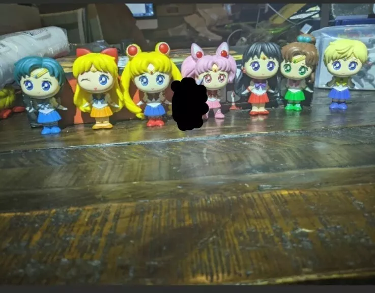 Sailor Moon Original Team plus Haruka and Mini Moon Funko Set