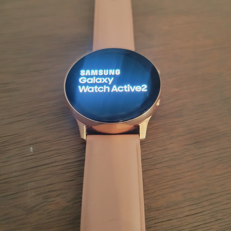 Samsung Galaxy Watch Active 2 SMR835U 40mm Aluminum Rose Gold eBay