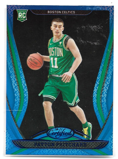 2020-21 Certified Mirror Blue #175 Payton Pritchard - NM