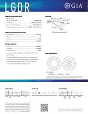 2.54 Cts Round Cut GIA Certified Lab Grown CVD Diamond E Color VS2 Clarity STONE 771.02 per carat
