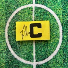 Lee Bowyer Of England, West Ham, Leeds & Newcastle Signed Captain Armband wCOA