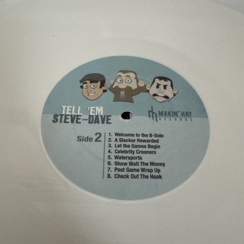 TESD Vinylcast 1 Foam Face Edition Tell em Steve Dave Vinyl Record - Picture 18 of 18