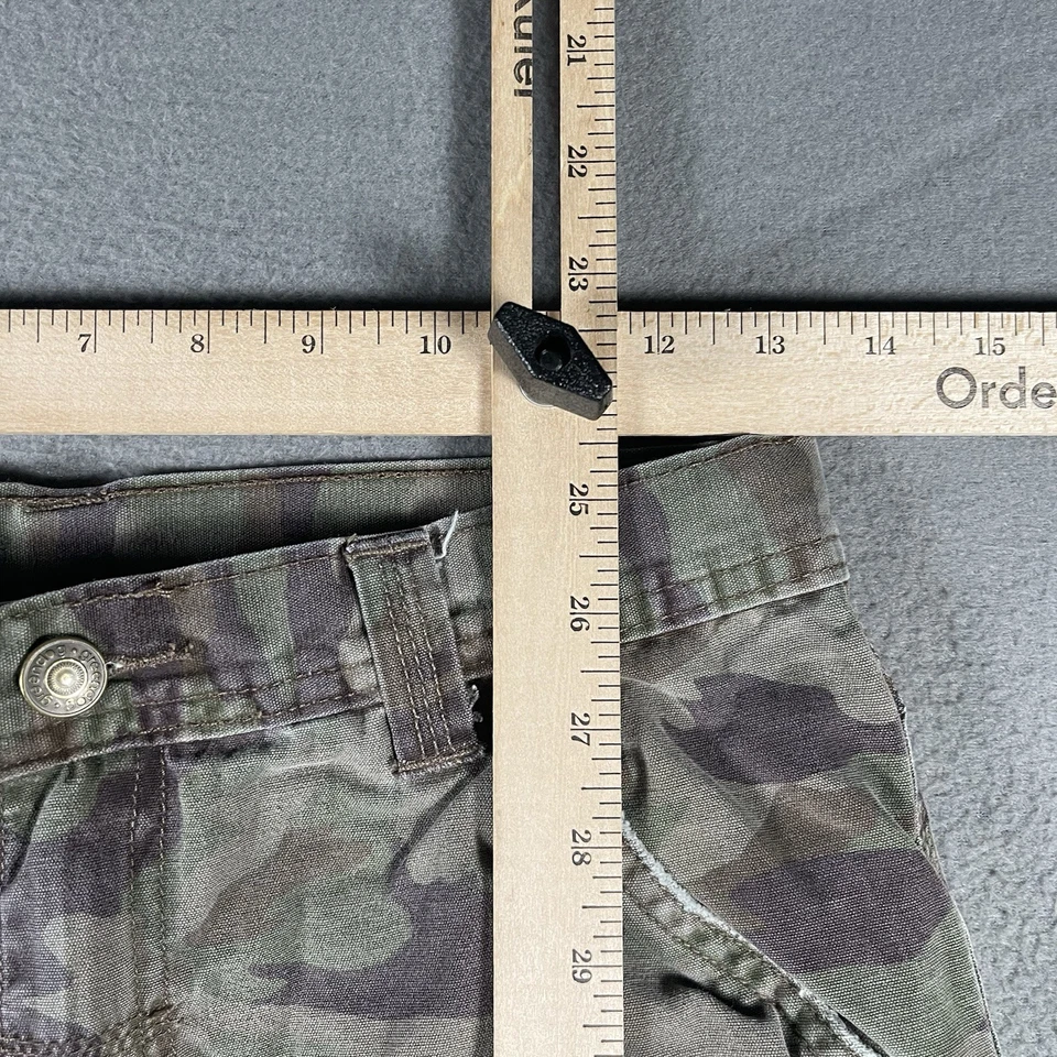 Pantalones juveniles Greendog Woodland camuflados talla 14 100 % algodón desgastados desvanecidos caza Foto 4 de 4